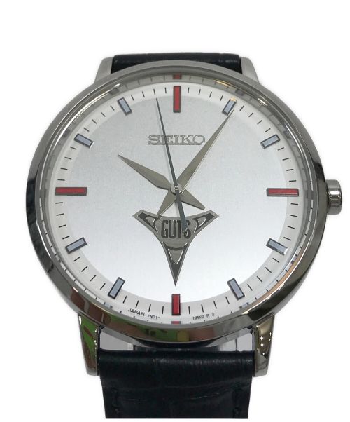 SEIKO（セイコー）SEIKO (セイコー) 腕時計 ウルトラマンティガ/GUTSモデル 2020年発売モデル/プレミアムバンダイ300本限定モデル 7N01-HDA0の古着・服飾アイテム
