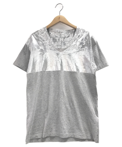 Maison Margiela（メゾンマルジェラ）Maison Margiela (メゾンマルジェラ) Tシャツ シルバー×グレー サイズ:Sの古着・服飾アイテム