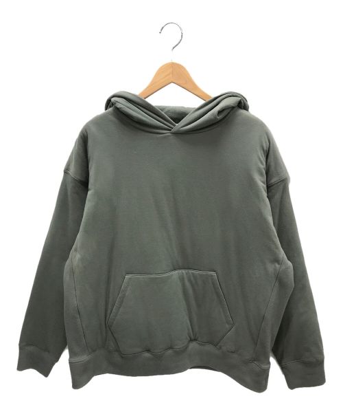 中古 古着通販 Gelato Pique Homme ジェラートピケ オム カポックプルパーカー カーキ サイズ M 未使用品 ブランド 古着通販 トレファク公式 Trefac Fashion