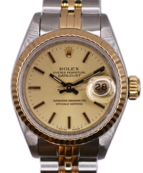 ROLEX（ロレックス）ROLEX (ロレックス) デイトジャスト ゴールド サイズ:26mmの古着・服飾アイテム