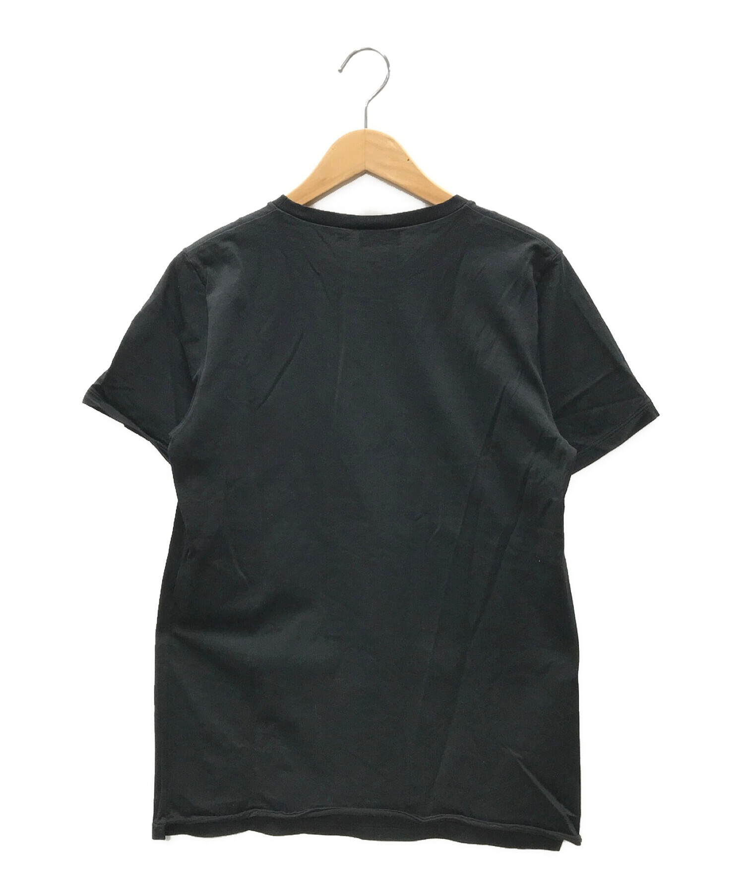 Saint Laurent Paris (サンローランパリ) Tシャツ/半袖カットソー ブラック サイズ:XS