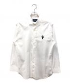 POLO RALPH LAURENポロ・ラルフローレン）の古着「ワンポイントシャツ/白シャツ」｜ホワイト