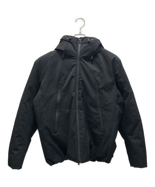 GLOSTER（グロスター）GLOSTER (グロスター) ラミネーションダウンジャケット ブラック サイズ:Lの古着・服飾アイテム
