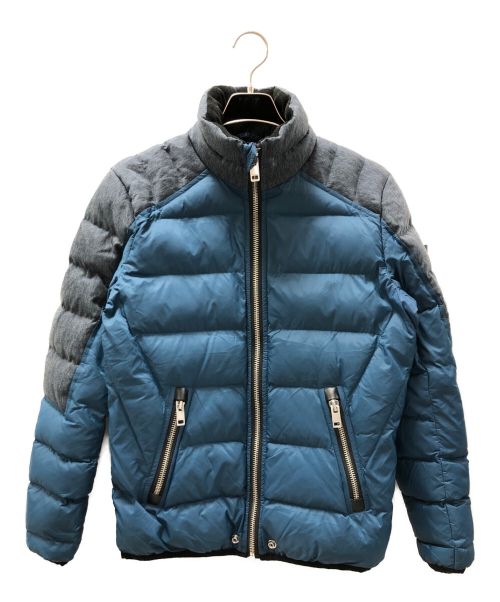 DIESEL（ディーゼル）DIESEL (ディーゼル) 中綿ジャケット ブルー×ネイビー サイズ:Sの古着・服飾アイテム