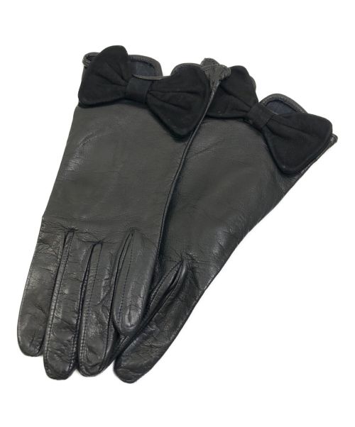 Sermoneta gloves（セルモネータグローブス）Sermoneta Gloves (セルモネータグローブス) イタリア製レザーグローブ/手袋 ブラックの古着・服飾アイテム