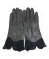 Sermoneta Gloves (セルモネータグローブス) イタリア製レザーグローブ/手袋 ブラック：2980円