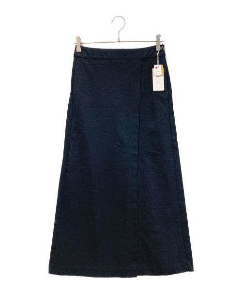 かぐれ（カグレ）かぐれ (カグレ) ストレートラップカットスカート ブラック サイズ:FREE 未使用品の古着・服飾アイテム