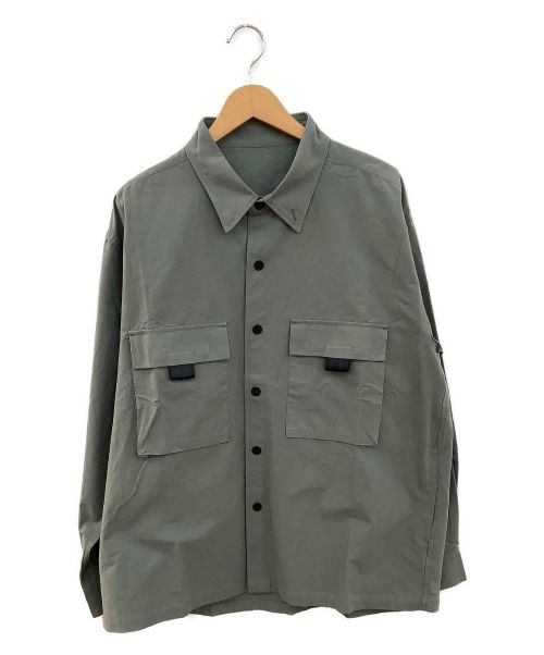 CANAL JEAN（キャナルジーン）CANAL JEAN (キャナルジーン) ワークシャツ オリーブ サイズ:サイズ 38の古着・服飾アイテム