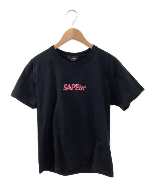 SAPEur（サプール）SAPEur (サプール) Tシャツ ブラック サイズ:Mの古着・服飾アイテム