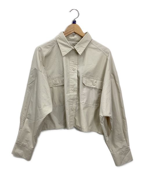 mystic（ミスティック）mystic (ミスティック) オーバーショートシャツ アイボリー サイズ:FREE 未使用品の古着・服飾アイテム