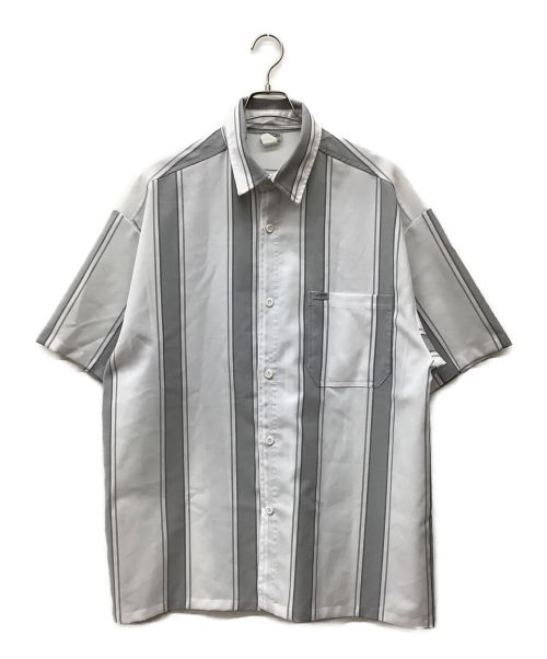 CalTop（キャルトップ）CalTop (キャルトップ) 半袖シャツ ホワイト×グレー サイズ:不明の古着・服飾アイテム