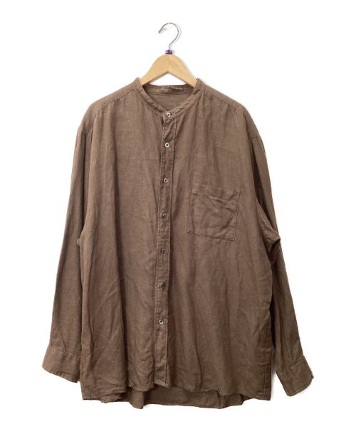 SOPHNET.（ソフネット）SOPHNET. (ソフネット) 長袖シャツ ブラウン サイズ:XLの古着・服飾アイテム
