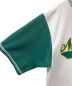 Athletics (アスレチックス) 半袖シャツ グリーン×ホワイト サイズ:XL：4800円