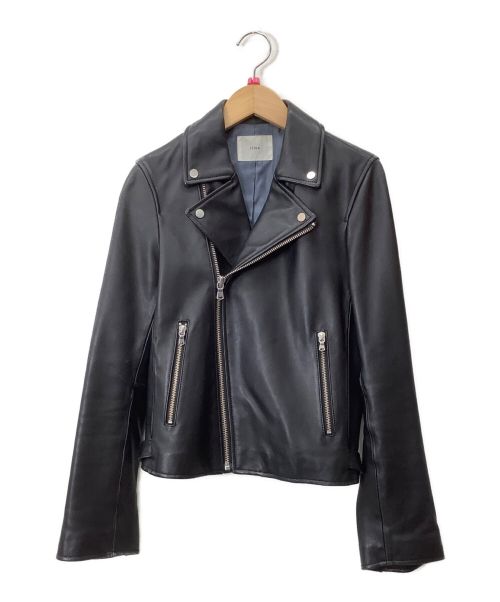 IENA（イエナ）IENA (イエナ) ダブルライダースジャケット ブラック サイズ:36の古着・服飾アイテム