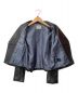 中古・古着 IENA (イエナ) ダブルライダースジャケット ブラック サイズ:36：7800円