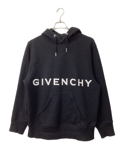 GIVENCHY（ジバンシィ）GIVENCHY (ジバンシィ) ブランドロゴ 4G フーディー モルトン ブラック サイズ:Ｓの古着・服飾アイテム