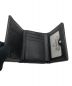 中古・古着 Vivienne Westwood (ヴィヴィアンウエストウッド) 3つ折り財布 ブラック：18000円