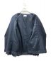 中古・古着 soerte (ソエルテ) Oversize double-breasted cut off jacket ネイビー サイズ:2：7800円
