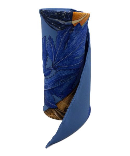 HERMES（エルメス）HERMES (エルメス) スカーフ ブルーの古着・服飾アイテム
