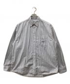 CAHLUMNカウラム）の古着「Magazine Pocket Oxford B.D Shirt」｜グレー