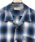 CAHLUMN (カウラム) チェックシャツ ブルー サイズ:XL：9000円