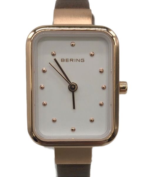 BERING（ベーリング）BERING (ベーリング) 腕時計 ゴールドの古着・服飾アイテム
