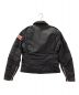 INDIAN (インディアン) ライダースジャケット ブラック サイズ:36 未使用品：5800円