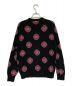 SUPREME (シュプリーム) Crosses Sweater ブラック×レッド サイズ:S：11800円