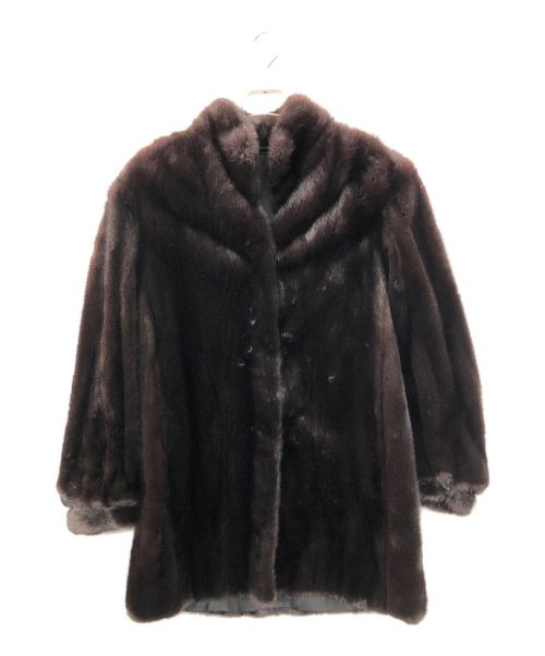 SAGA MINK（サガミンク）SAGA MINK (サガミンク) ファーコート ブラウン サイズ:FREEの古着・服飾アイテム