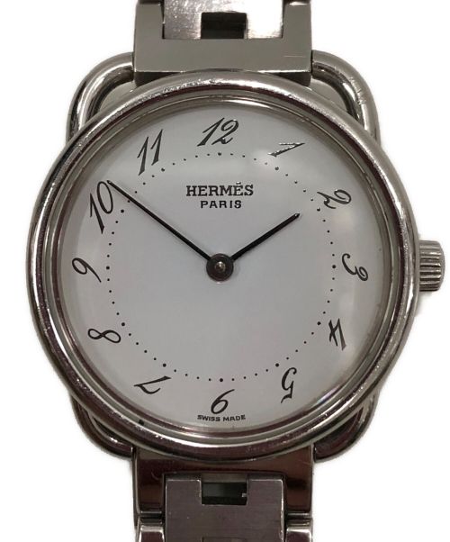 HERMES（エルメス）HERMES (エルメス) 腕時計 ホワイトの古着・服飾アイテム