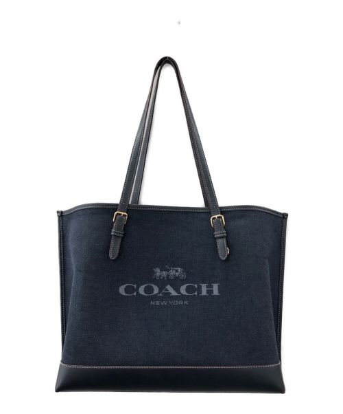 COACH（コーチ）COACH (コーチ) トートバッグ インディゴの古着・服飾アイテム