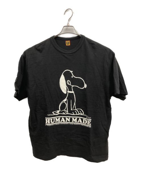 HUMAN MADE（ヒューマンメイド）HUMAN MADE (ヒューマンメイド) PEANUTS (ピーナッツ) カットソー ブラック サイズ:3XLの古着・服飾アイテム
