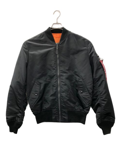 ALPHA（アルファ）ALPHA (アルファ) フライトジャケット ブラック サイズ:XLの古着・服飾アイテム