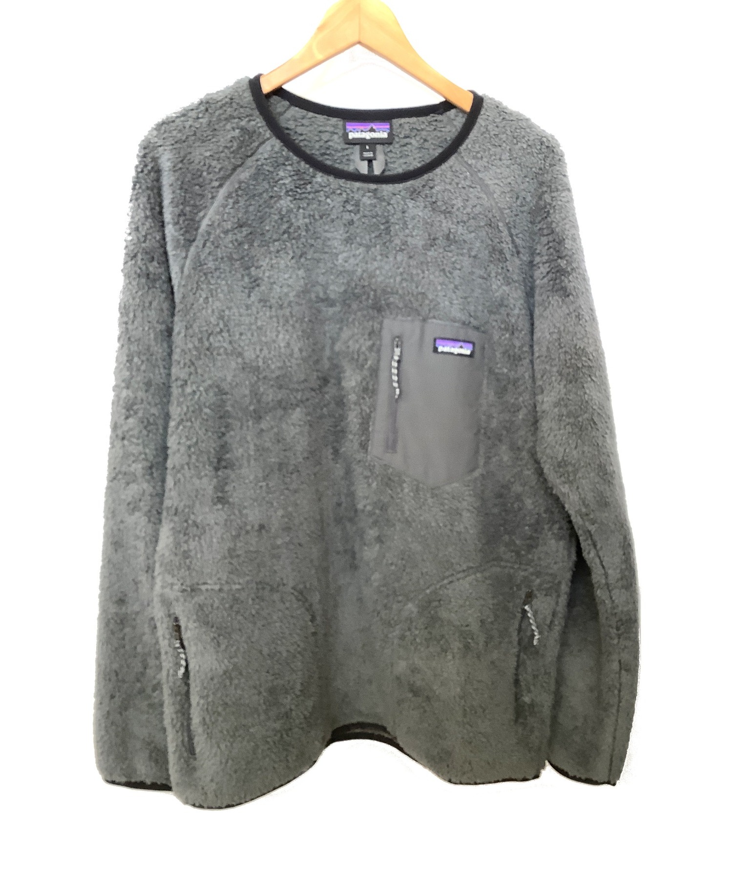 中古 古着通販 Patagonia パタゴニア フリースプルオーバー グレー サイズ L ブランド 古着通販 トレファク公式 Trefac Fashion