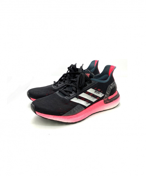 中古 古着通販 Adidas アディダス ランニングシューズ ブラック ピンク サイズ 23 5 Eh1216 ブランド 古着通販 トレファク公式 Trefac Fashion