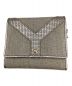 Yves Saint Laurent（イヴサンローラン）の古着「2つ折り財布」｜ベージュ