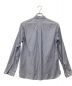 YAECA (ヤエカ) コンフォートシャツ ホワイト×ブルー サイズ:S：10000円