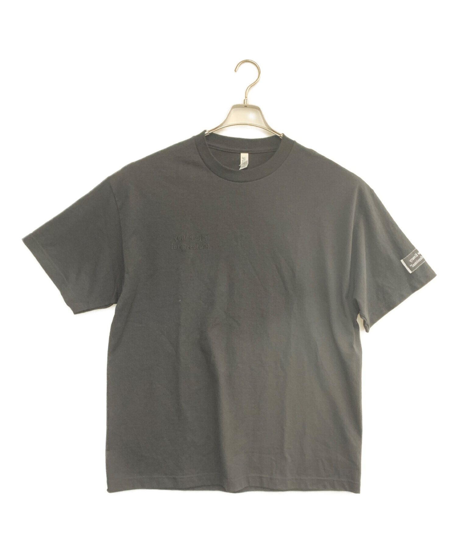 【中古・古着通販】The Ennoy Professional (ザ エンノイ プロフェッショナル) 半袖Tシャツ ブラック サイズ:XL