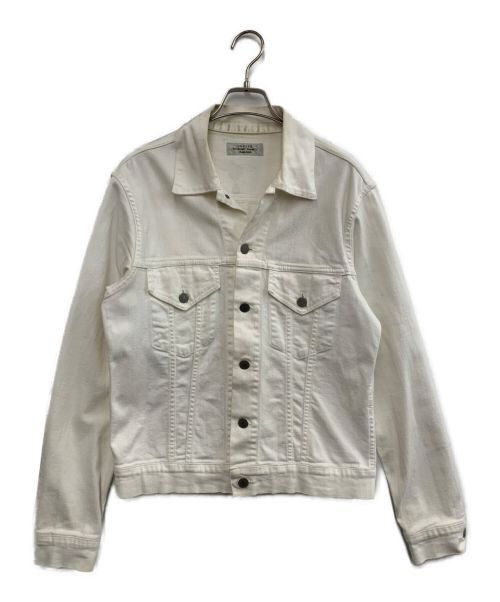 UNUSED（アンユーズド）UNUSED (アンユーズド) デニムジャケット ホワイト サイズ:Mの古着・服飾アイテム