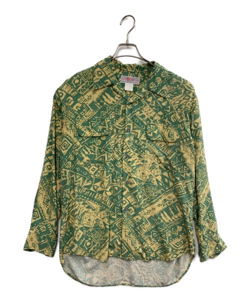 FIRSTAID（FIRSTAID）FIRSTAID (FIRSTAID) 長袖シャツ グリーン サイズ:不明の古着・服飾アイテム