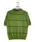 TENDERLOIN (テンダーロイン) ニットポロシャツ グリーン サイズ:M：4800円