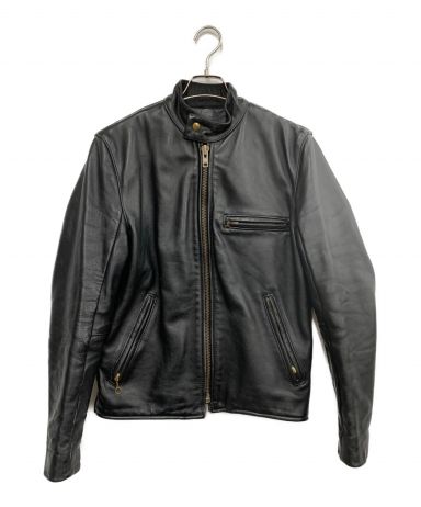 vanson レザーシングルライダースジャケット 36 vanson シングルライダース COMETサイズ36 バンソン ホースハイド