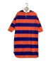 Traditional Weatherwear（トラディショナルウェザーウェア）の古着「ビッグラグビーシャツワンピース」｜オレンジ×ブルー