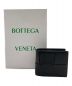 BOTTEGA VENETA (ボッテガベネタ) コインパース付き二つ折りウォレット ダークブラウン：48000円