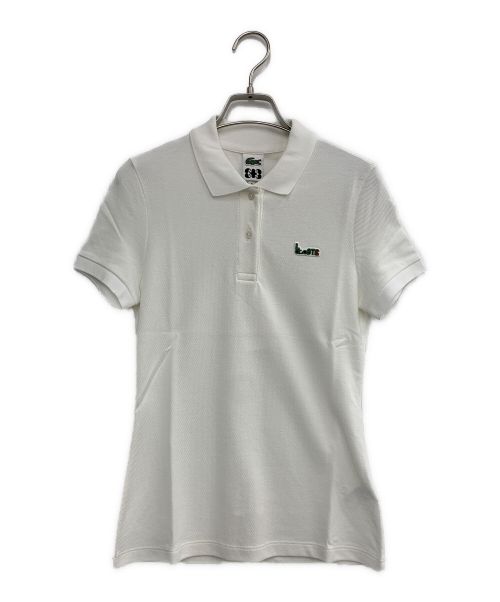 LACOSTE（ラコステ）LACOSTE (ラコステ) 半袖ポロシャツ ホワイト サイズ:36の古着・服飾アイテム