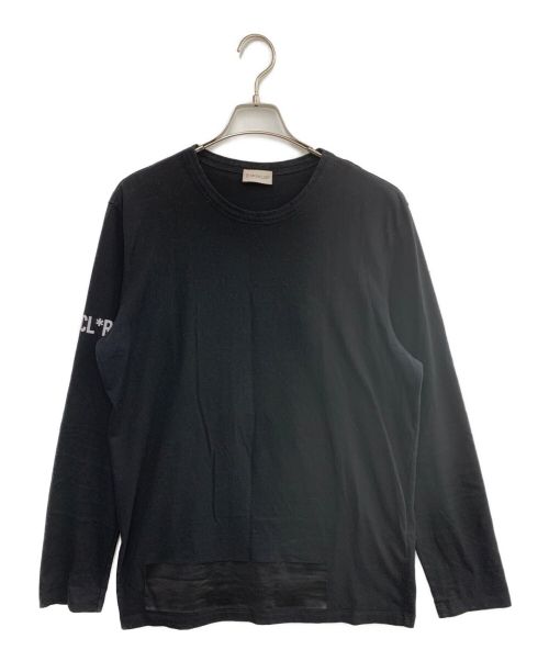 MONCLER（モンクレール）MONCLER (モンクレール) 長袖カットソー ブラック サイズ:XLの古着・服飾アイテム