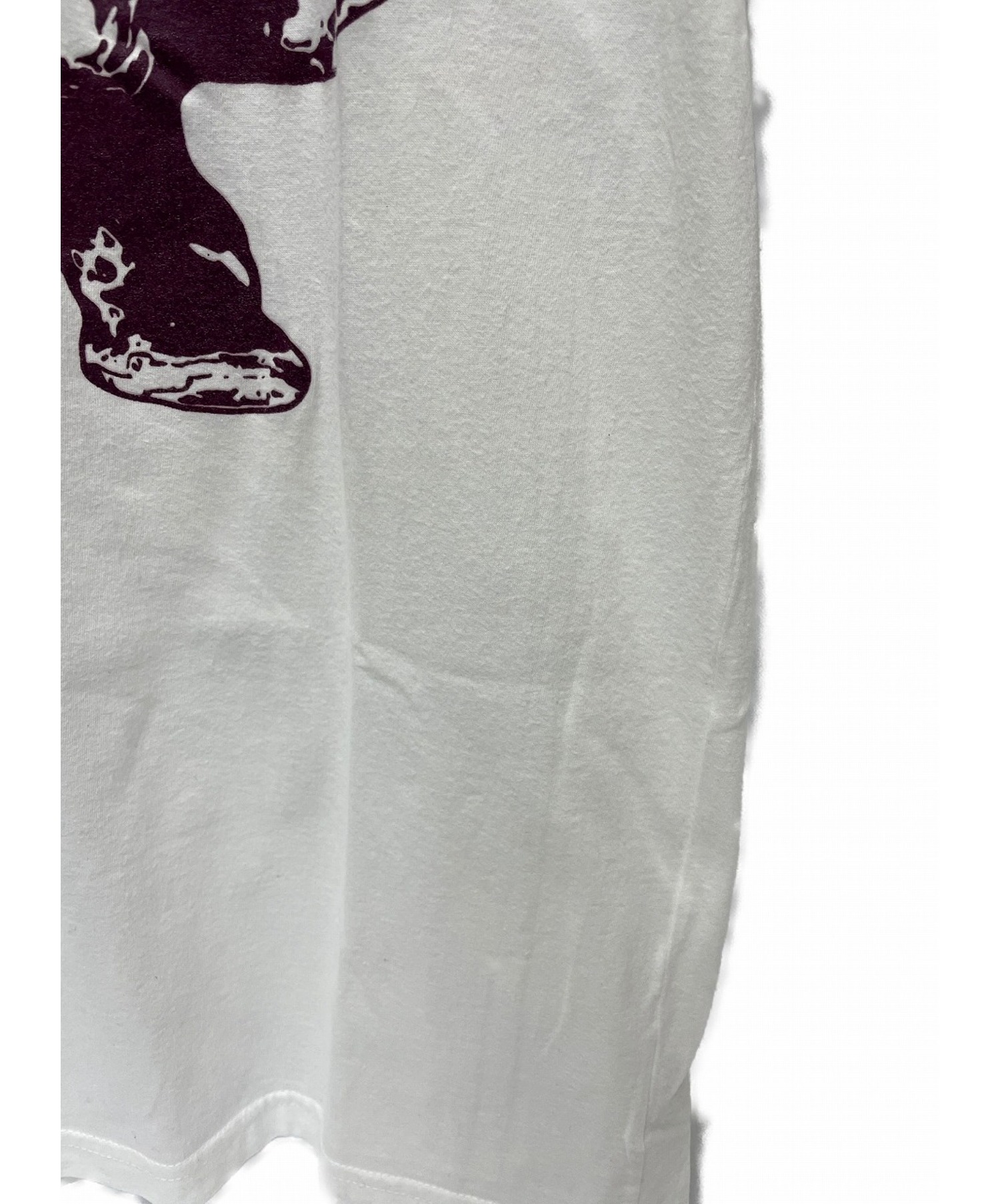 CHROME HEARTS (クロムハーツ) スカルプリントTシャツ ホワイト サイズ:M