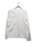 Dior Homme (ディオール オム) ミツバチ刺繍ロングTシャツ ホワイト サイズ:M：9800円