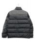 MONCLER (モンクレール) ダウンジャケット ブラック×グレー サイズ:4：65800円