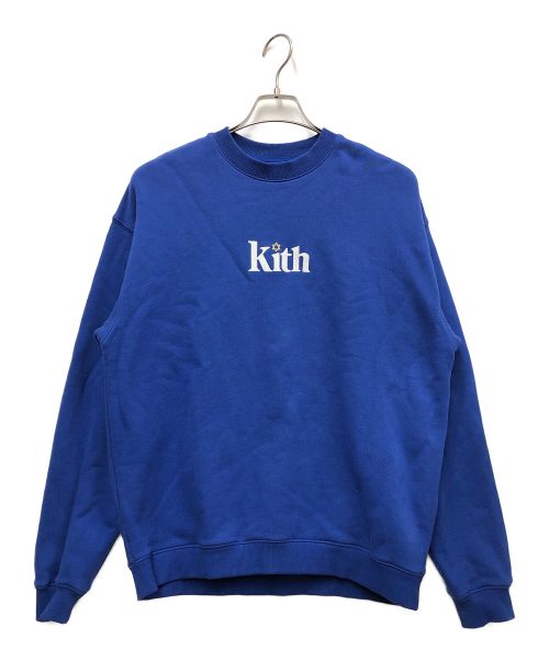 KITH（キス）KITH (キス) クルーネックスウェット ブルー サイズ:Ｓの古着・服飾アイテム